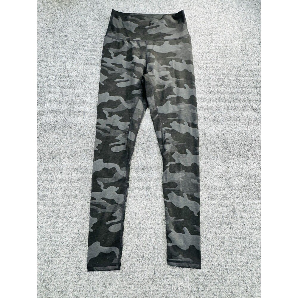 Lululemon Women's 4 Gray Camo High Rise Ankle Leggings Excellent
